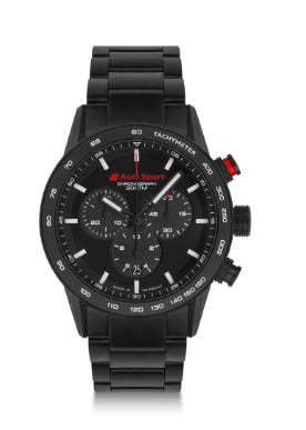 Audi Sport Chronograph, men, black