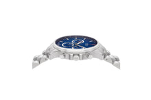 Load image into Gallery viewer, Audi Chronograph stainless steel, silver/blue
