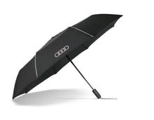 Load image into Gallery viewer, Audi pocket umbrella, black/silver
