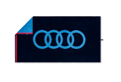 Audi Towel, Dark blue