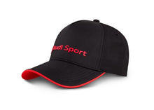 Load image into Gallery viewer, Audi Sport cap, black
