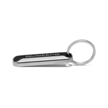 Load image into Gallery viewer, Quattro Key ring, black/silver
