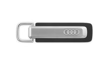Load image into Gallery viewer, Audi Key ring A8, silver/black
