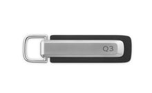 Load image into Gallery viewer, Audi Key ring Q3, silver/black
