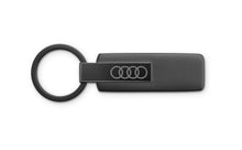 Load image into Gallery viewer, Audi Key ring, stainless steel, black

