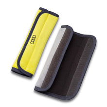 Load image into Gallery viewer, Audi Belt pads ADUI, Kids, yellow/grey
