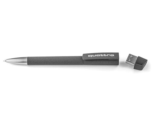 Ballpoint pen with USB (8 GB), Dark grey