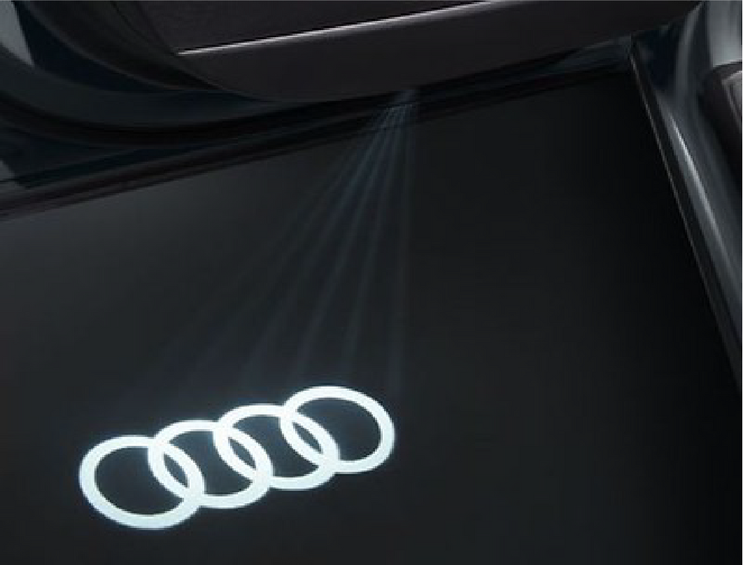 Entry LED Audi rings