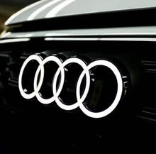 Load image into Gallery viewer, Audi rings, illuminated anthracite grey for the front
