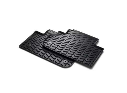 Audi Q3 Front and Rear All-weather floor mats, black