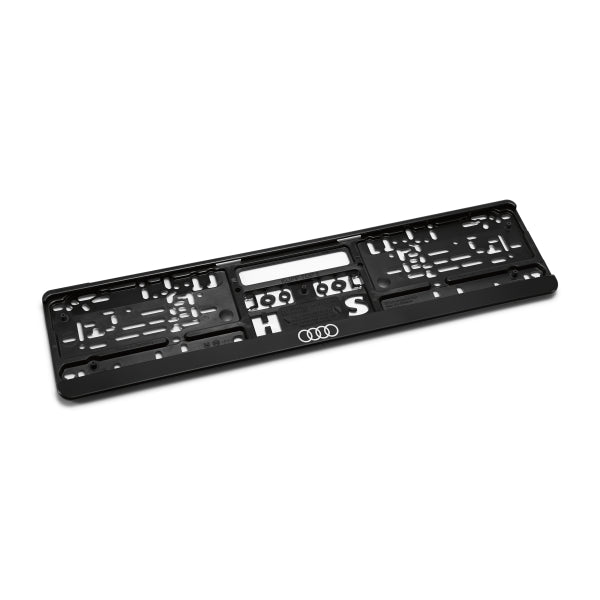 Audi Number plate holder, black