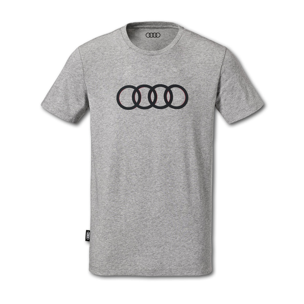 T-Shirt Rings, Mens, L, grey